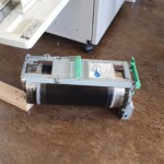 Boek 'Doldersum'- inktdrum van de Ricoh riso printer
